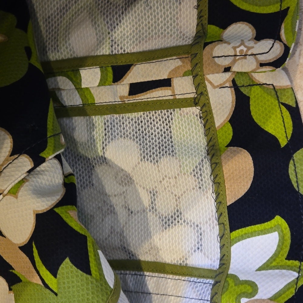 J. Crew Multi-Colored Design Print Button Front B… - image 4